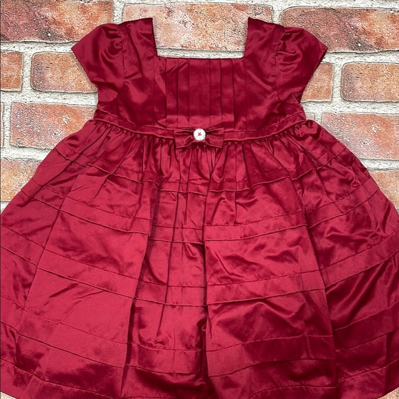 Gymboree Elegant Red Baby Dress - Picture 2 of 5